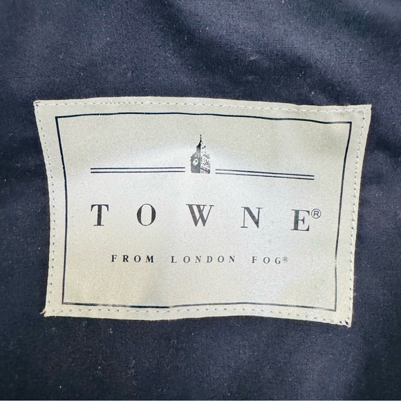 London Fog Blue and Orange Hooded Windbreaker - Picture 6 of 9